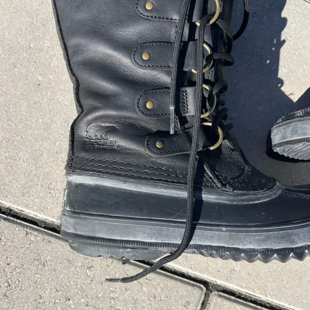 Sorel Joan of Arc Premium Black Boot | Women’s Size 7